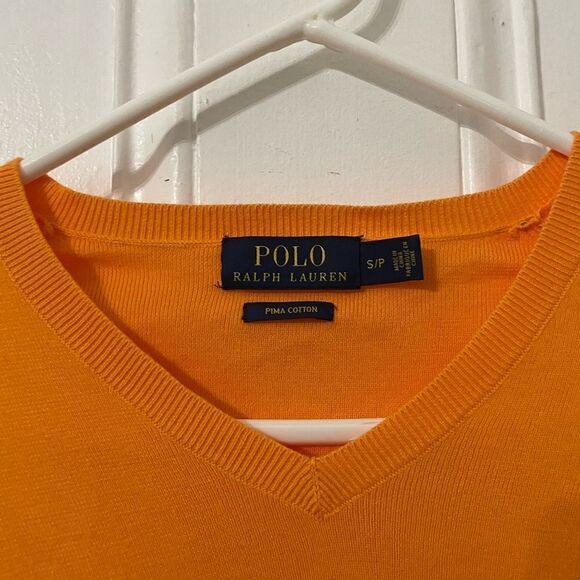 Polo Ralph Lauren long sleeve v neck sweater - Picture 3 of 4